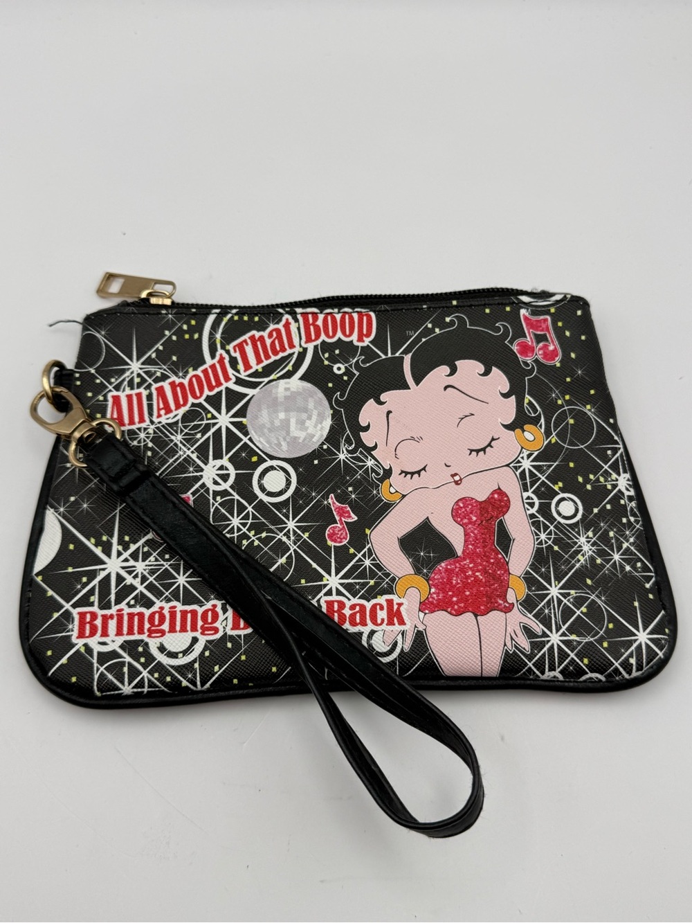 Betty Boop Wristlet Clutch “All About That Boop” Y2K Retro